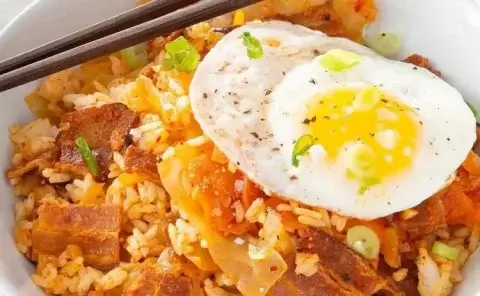 Bacon & Kimchi Fried Rice