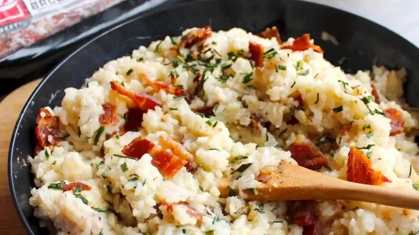 Bacon Risotto