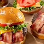 Bacon Wrapped Burgers