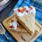 Maple Bacon Cheesecake