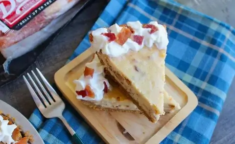 Maple Bacon Cheesecake