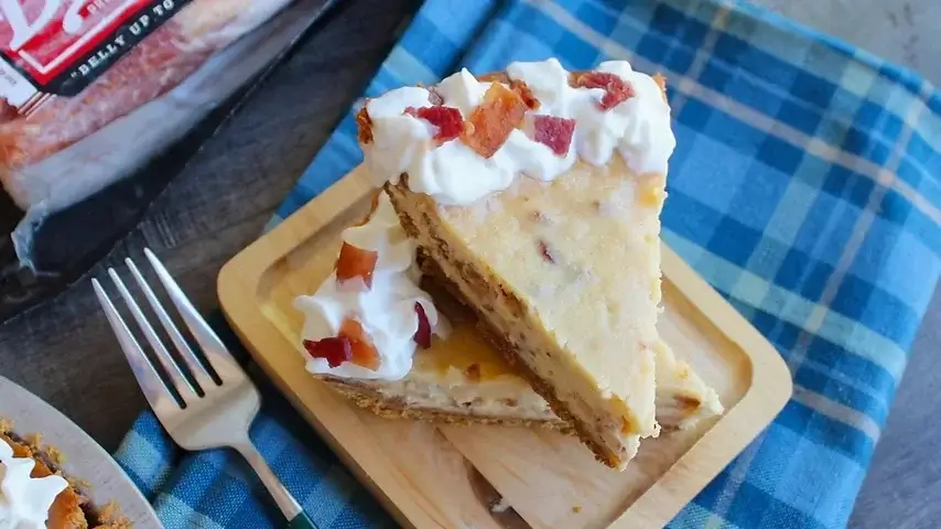 Maple Bacon Cheesecake